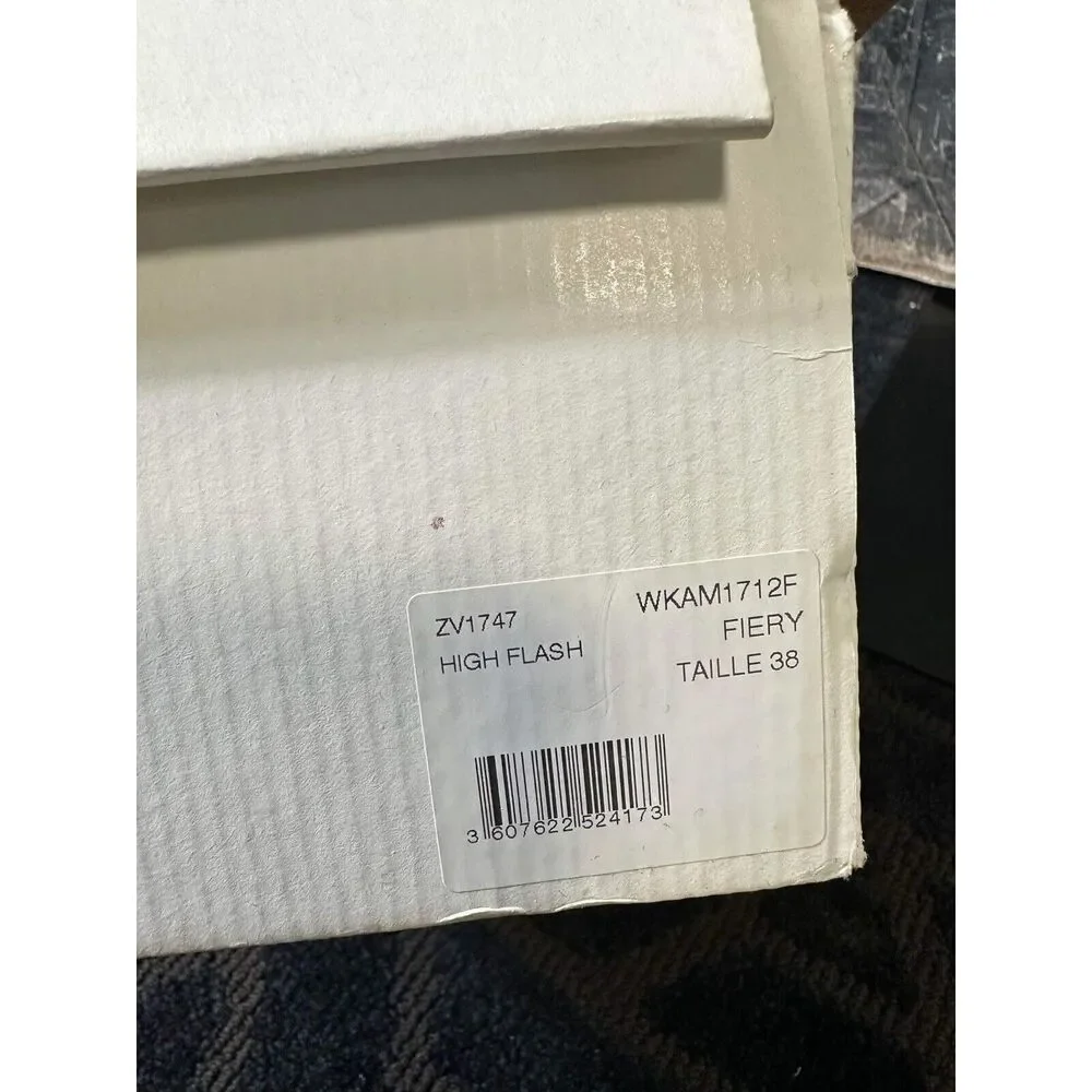New Zadig&Voltaire Zv1747 High Flash Sneakers Size 38